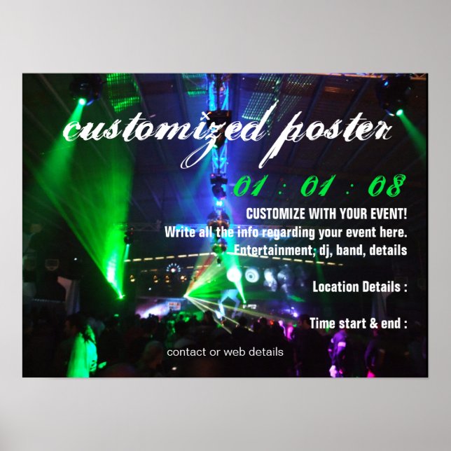 EVENT Party #2 Poster (Vorne)