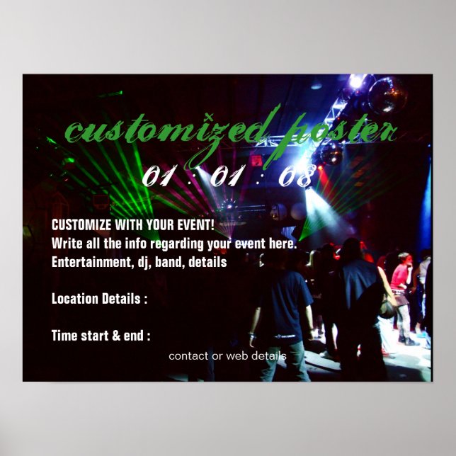 EVENT Party #3 Poster (Vorne)