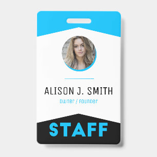 Event-Personal Modern Badge Ausweis