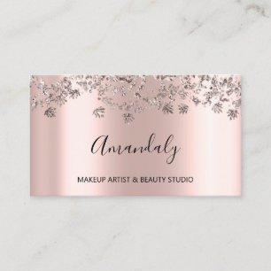 Event-Planer Bloger Influencer Rose Powder Visitenkarte