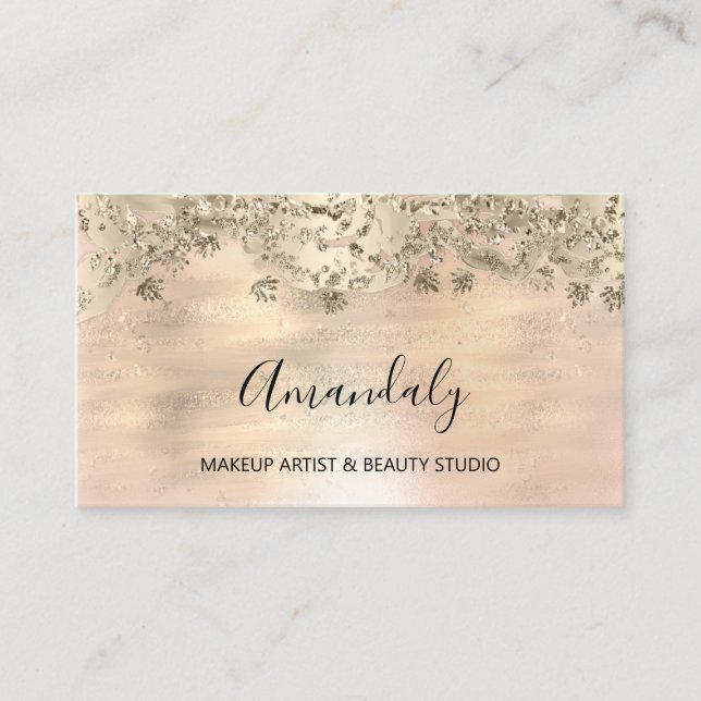 Event-Planer Rose Influencer Blogger Stylist Visitenkarte (Vorderseite)