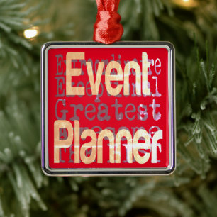 Event Planner Extraordinaire Ornament Aus Metall