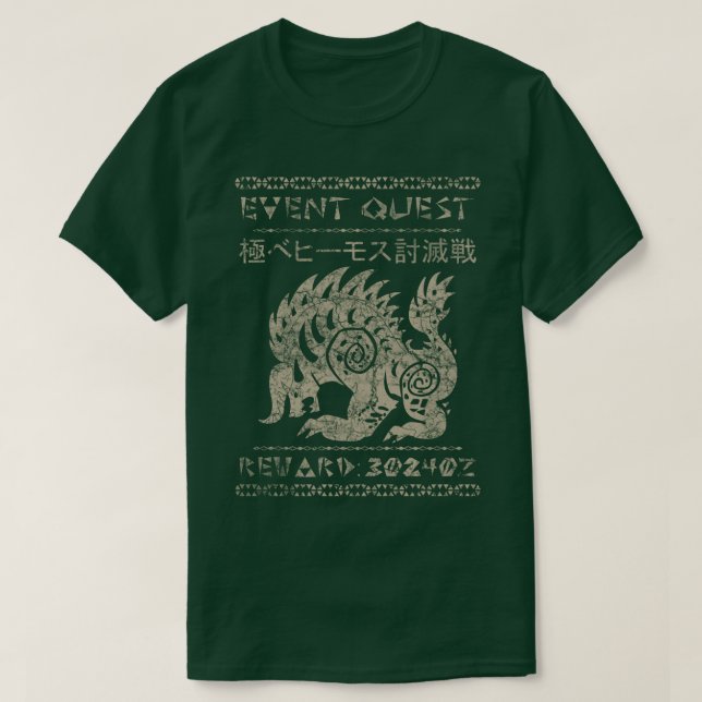 Event Quest Behemoth T-Shirt (Design vorne)