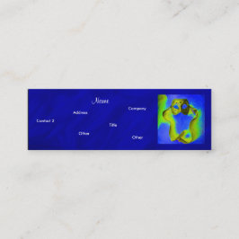 Eventplaner - Masquerade Mini Visitenkarte