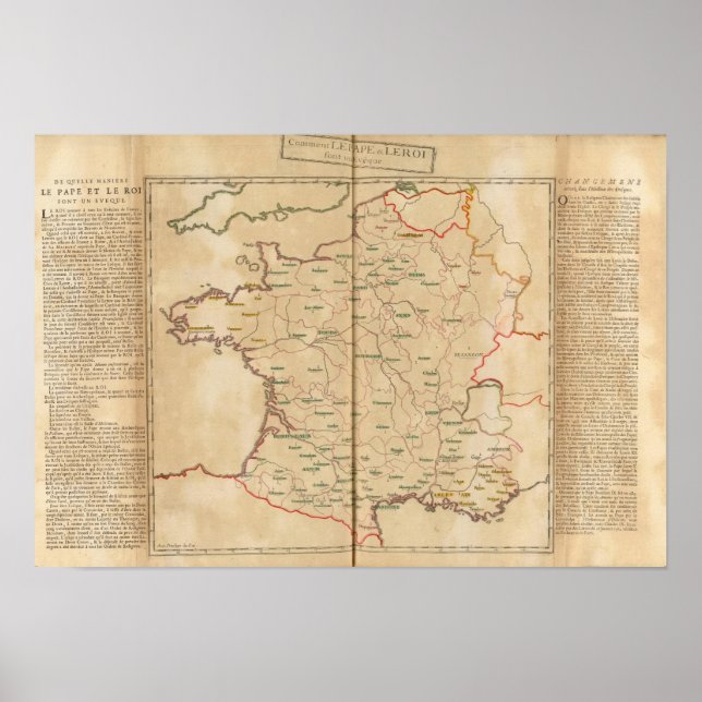 Eveque, Frankreich Poster (Vorne)