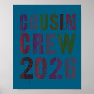 Ever Cousin Crew 2026 Stiefel Illustration Poster
