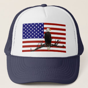 Ever Vigilant Bald Eagle Truckerkappe