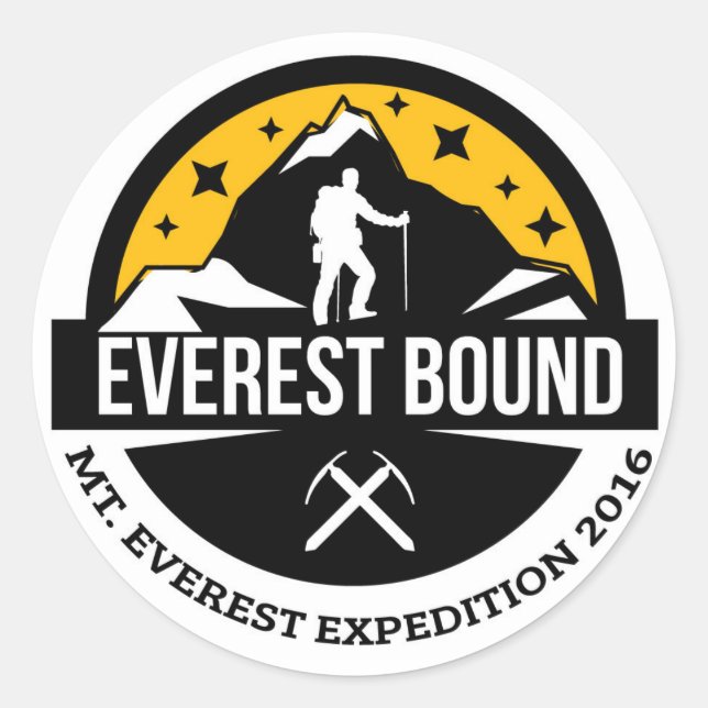 Everest Bound Sticker (Vorderseite)