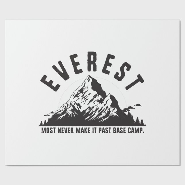 Everest Geschenkpapier (Flach)