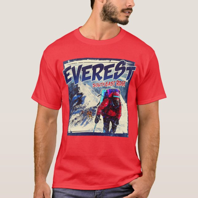 Everest South East Ridge T-Shirt (Vorderseite)