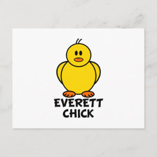 Everett Washington Chick Postkarte