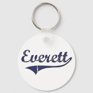 Everett Washington klassischer Entwurf Schlüsselanhänger