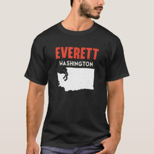 Everett Washington USA Staat America Travel Washin T-Shirt
