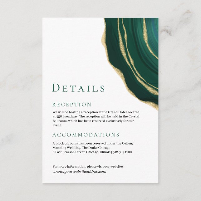 Everglade Begleitkarte (Vorderseite)