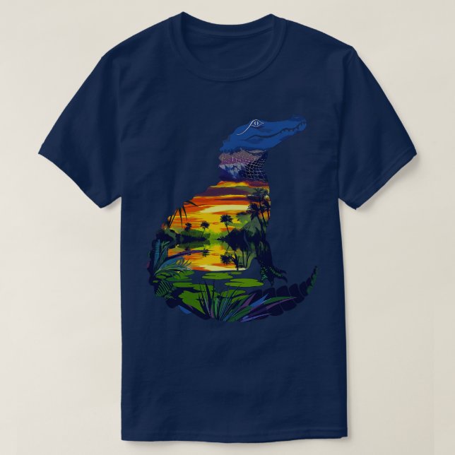Everglades Alligator T-Shirt (Design vorne)