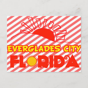 Everglades City, Florida Postkarte