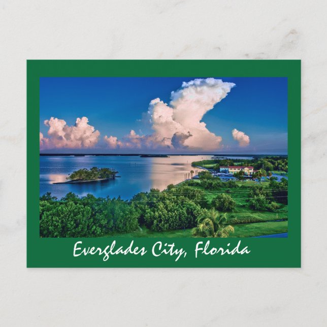 Everglades City, Florida, USA Postkarte (Vorderseite)