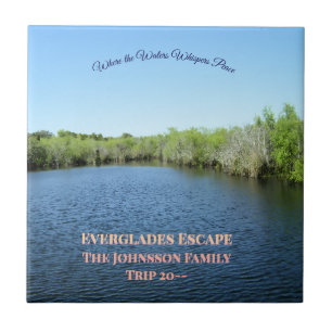 Everglades Escape - Familienreise-Andenken Fliese