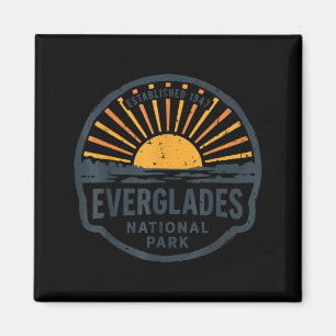 Everglades Florida Nationalparks Outdoor Natur Magnet