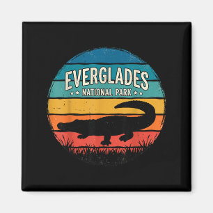 Everglades Florida Nationalparks Outdoor Natur Magnet