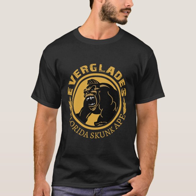 Everglades Florida Skunk Ape  T-Shirt (Vorderseite)