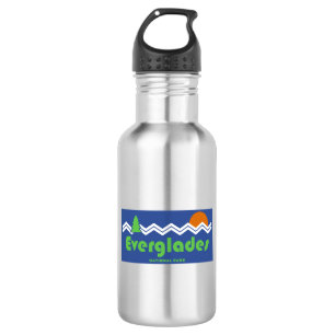 Everglades National Park Retro Edelstahlflasche