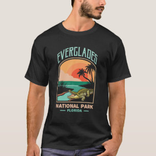 Everglades National Park US Crocodile Florida Alli T-Shirt