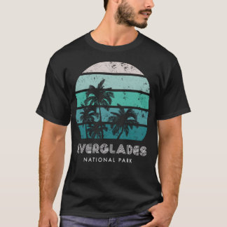Everglades Nationalpark - Coole Vintage Palme T-Shirt