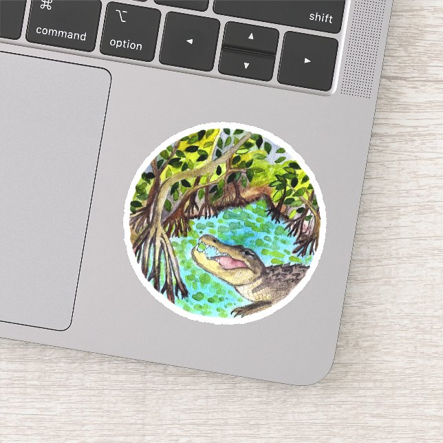 Everglades Nationalpark Florida Aufkleber (Detail)