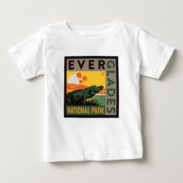 Everglades-Nationalpark | Florida Baby T-shirt (Vorderseite)