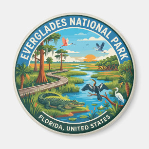 Everglades Nationalpark Florida Magnet