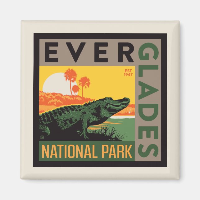 Everglades-Nationalpark | Florida Magnet (Vorne)