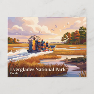 Everglades Nationalpark Florida Postkarte