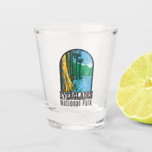 Everglades Nationalpark Florida Vintag Schnapsglas