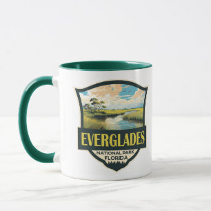 Everglades Nationalpark Illustration Tasse