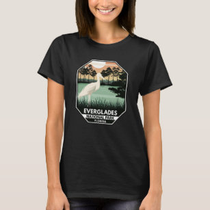 Everglades Nationalpark Sunset Vintag T-Shirt