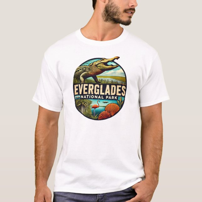 Everglades-Nationalpark T-Shirt (Vorderseite)