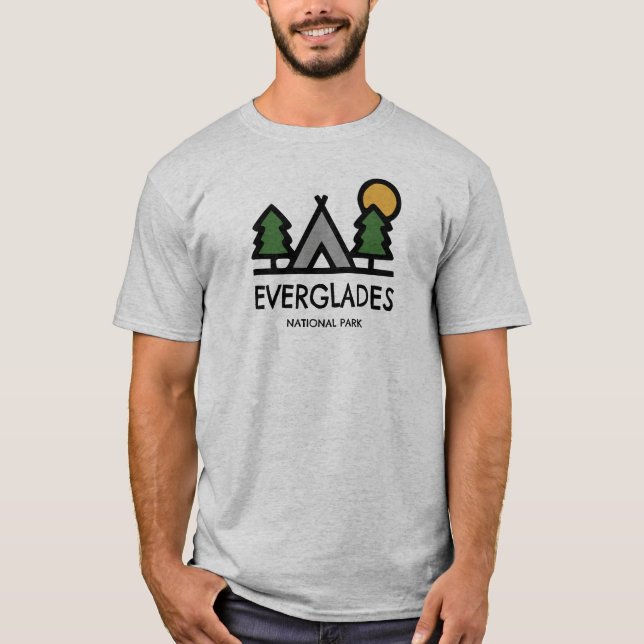 Everglades-Nationalpark T-Shirt (Vorderseite)