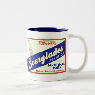 Everglades-Nationalpark-Tasse Zweifarbige Tasse