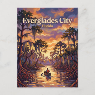 Everglades-Nationalpark USA Postkarte