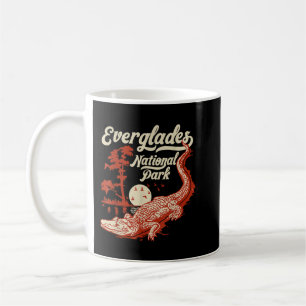 Everglades Nationalpark Vintage Krokodil Alligator Kaffeetasse
