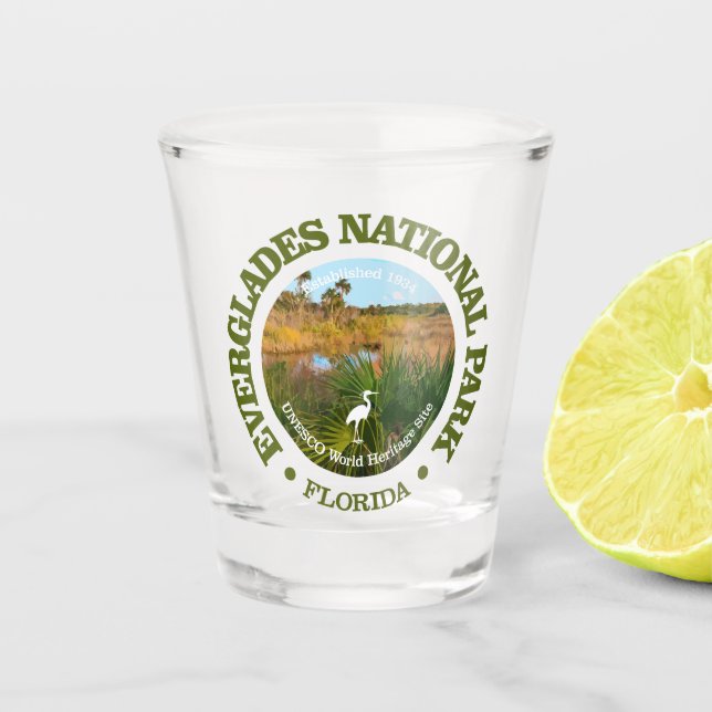 Everglades NP2 Schnapsglas (Vorderseite)