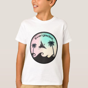 Everglades Reiher Vögel im Park T-Shirt