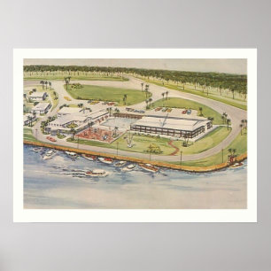Everglades Rod & Gun Club Poster Druck