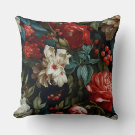 Everglow Weihnachten Florals Botanical Kissen