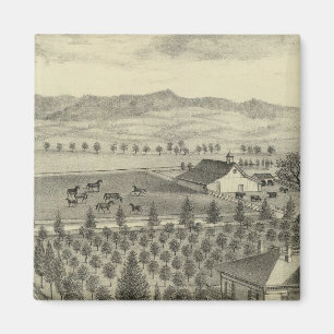 Evergreen Ave Farm Magnet