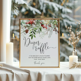 Evergreen Baby es ist kalt außerhalb der Windelraf Poster