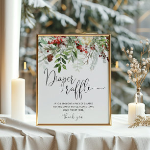 Evergreen Baby es ist kalt außerhalb der Windelraf Poster