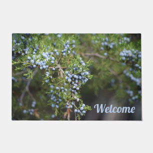 Evergreen Blueberries Welcome Mat Fußmatte