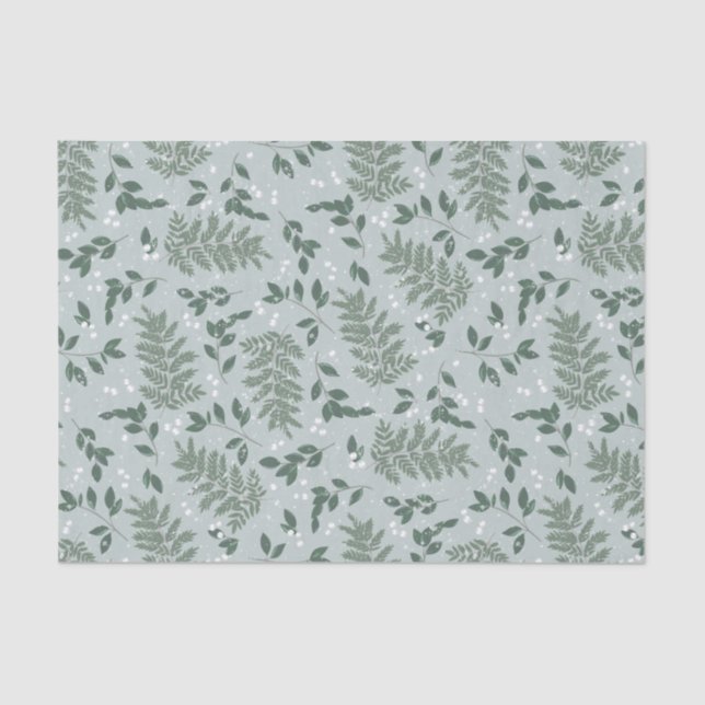 Evergreen Cheer Tissue Paper Seidenpapier (Vorderseite)